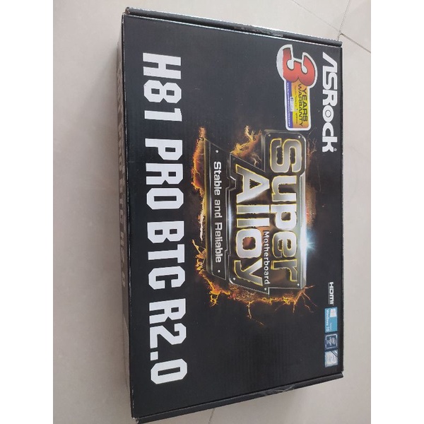 Motherboard Asrock H81 Pro BTC R2.0