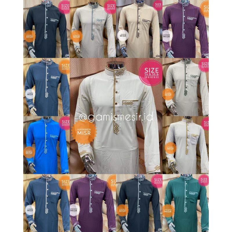 READY JUBAH/GAMIS PRIA DAFFAH HARAMAIN MESIR