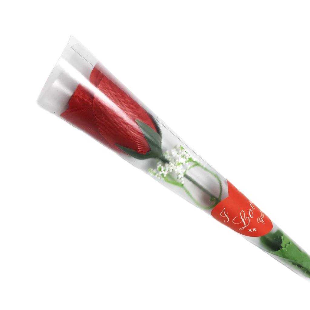 Satu Tangkai Bunga Mawar Panjang 32 cm/ Bunga Palsu/ Souvenir/Dekorasi