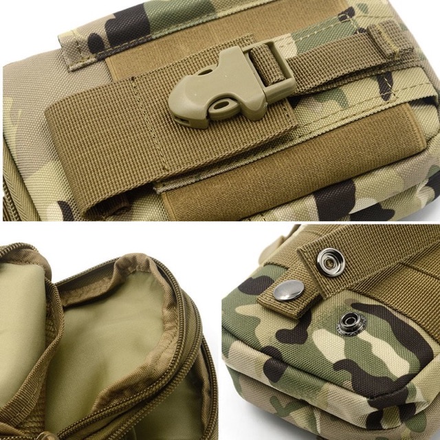 Tas pinggang HP pria Tactical Army Military Militer Molle pouch bag Outdoor