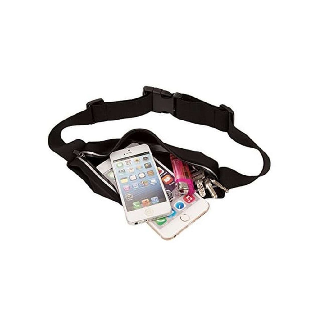 Tas Jogging HP Belt bag sports Waterproof pinggang olahraga anti air hujan waist