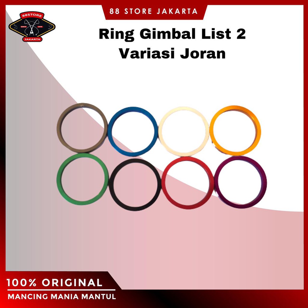 88storejakarta ring gimbal joran