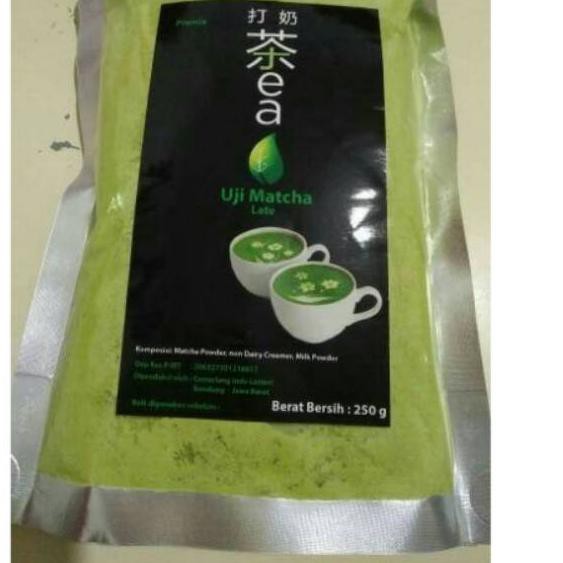 

Termurah!! (lvn-288) Bubuk matcha, greentea latte powder 250gr tanpa gula