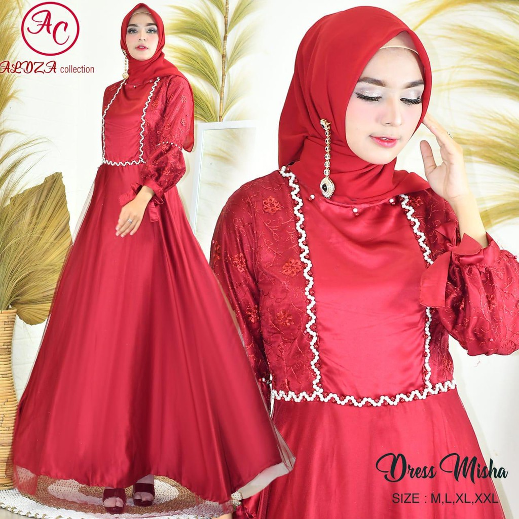 PROMO DRESS MISCHA / GAMIS PESTA / GAMIS TULLE