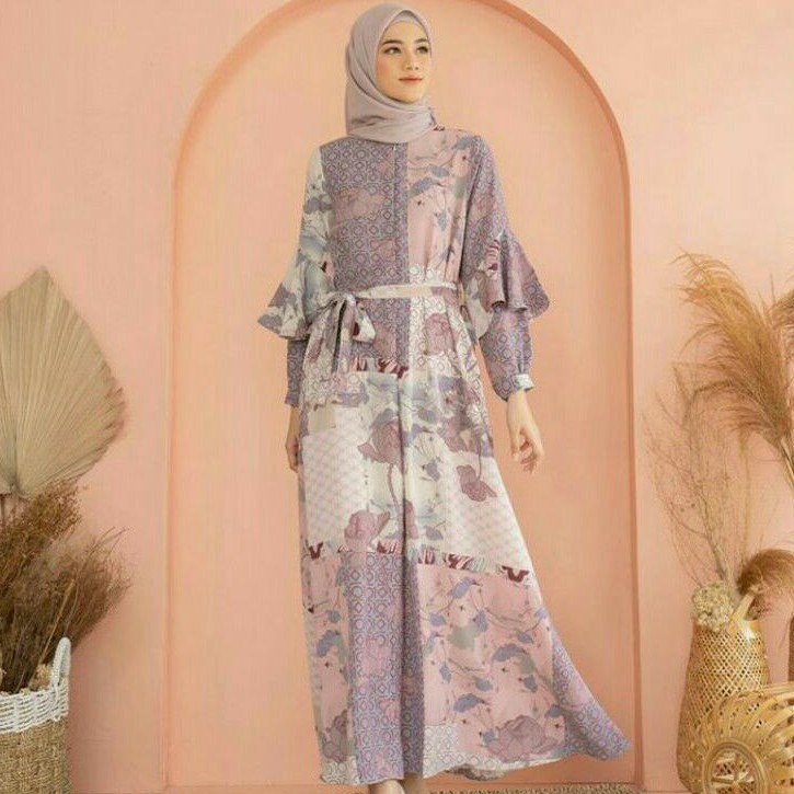 Pola Baju Gamis 015 / Pola Produksi / Sewing pattern