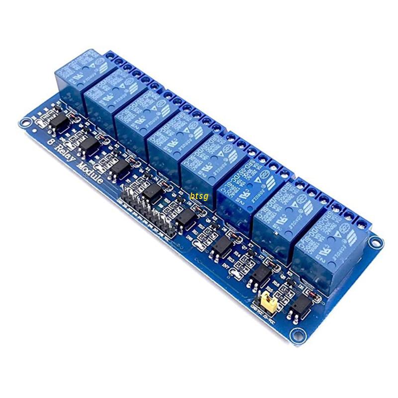 Btsg Modul Relay 8 Arah High Power 5v Untuk Arduino UNO R3