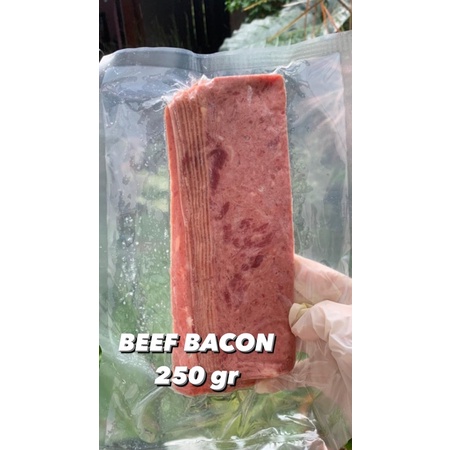 

BEEF BACON 250gr