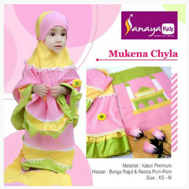 MUKENA CHYLA / MUKENA SANAYA KIDS