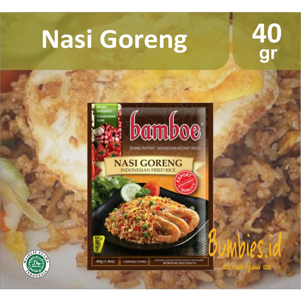 Bumbu Bamboe Nasi Goreng | Spice Mix for Indonesian Fride Rice | Bumbu Nasi Goreng