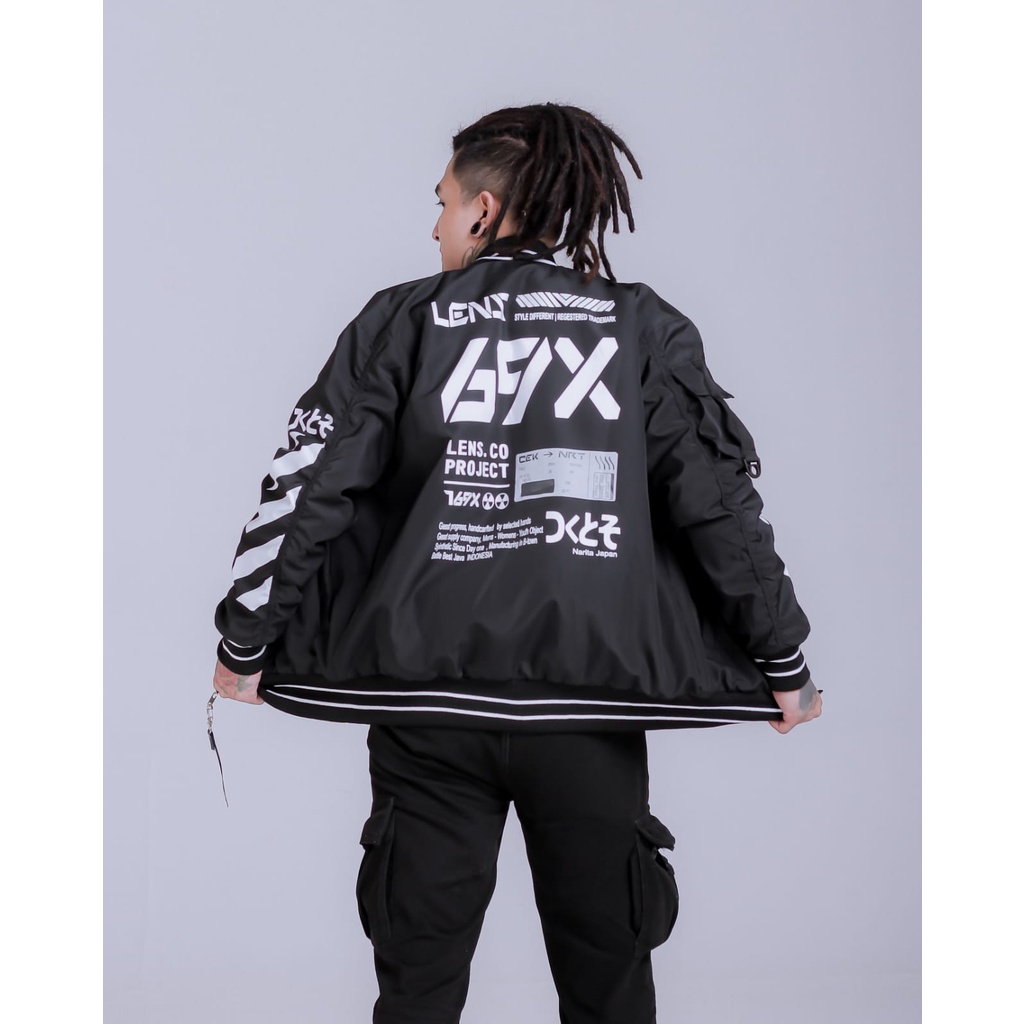 JACKET BOMBER LENS TERBAIK-JAcKET BOMBER BARL KEMBUNG
