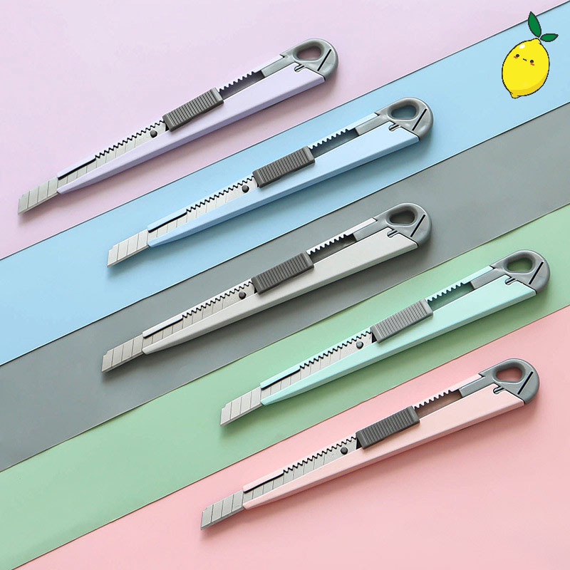 

Cutter / Pemotong Kertas LARGE Pankyo Pastel Color Slim Paper Cutter