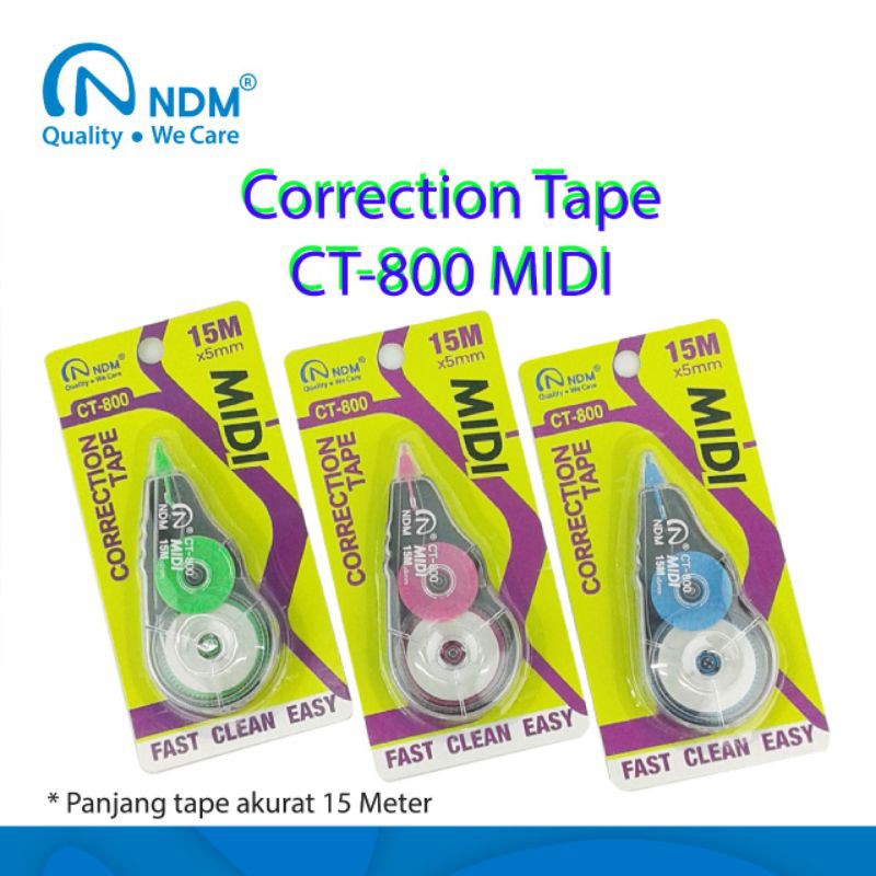 

Correction tape - tipe x NDM ct800 Original