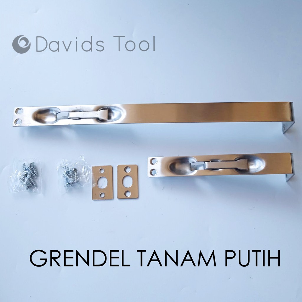 Ysk Grendel Pintu Tanam Kupu Tarung Stainless Slot Pengunci 12 Inch