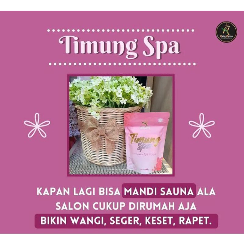 timung spa /ratu ratus spa /perawatan rempah wanita /ratus spa