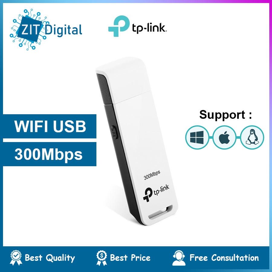 Jual Wifi Usb Komputer Laptop Tp Link Tl Wn N Mbps Wireless N Adapter Original Shopee