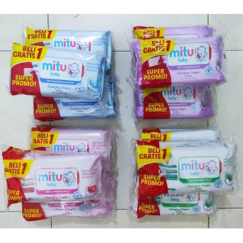 Tissue Basah Mitu Baby Kodomo Cussons Baby Wipes (buy 1 get 1)