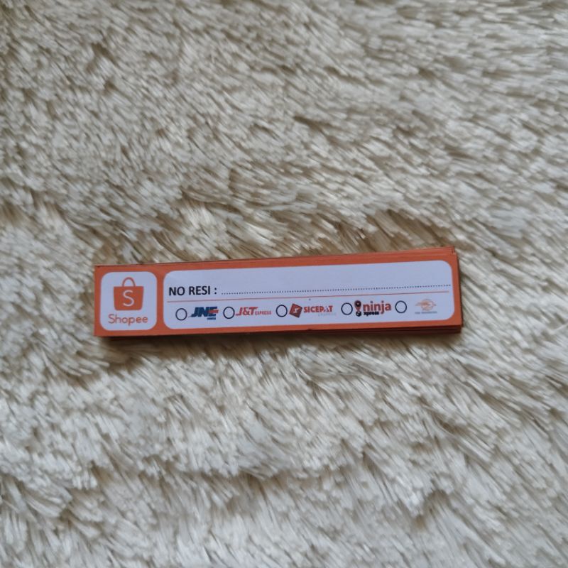 

Stiker Label Resi Pengiriman