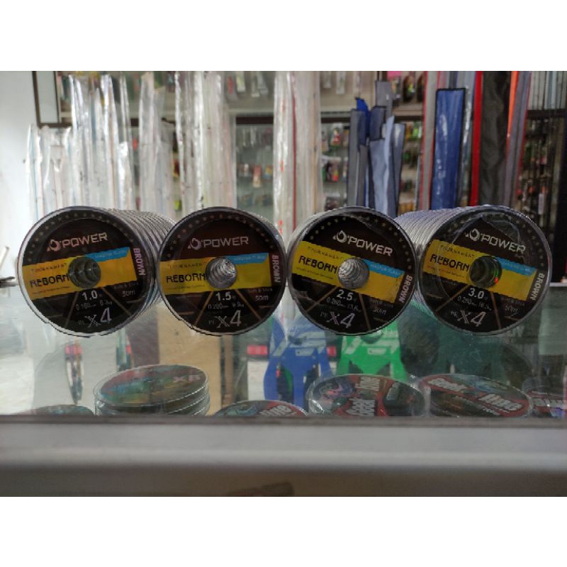 PE D'POWER X4 REBORN PANJANG 50M/ROL