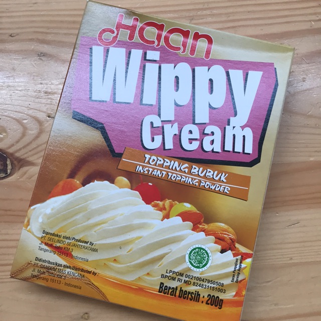 

Wippy Cream 200g