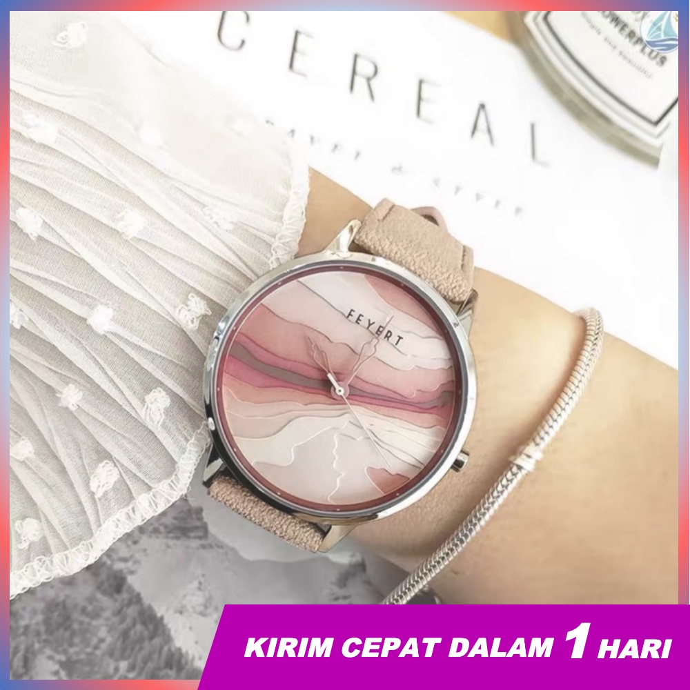 Super66 Jam tangan wanita FEYERT murah original cantik couple fashion