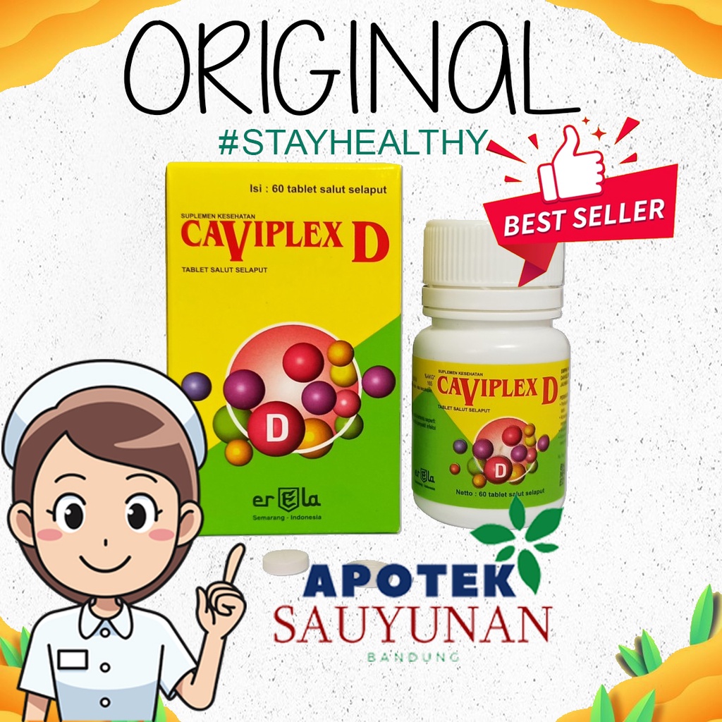 caviplex D/ Vitamin d3 1000iu 60 tablet