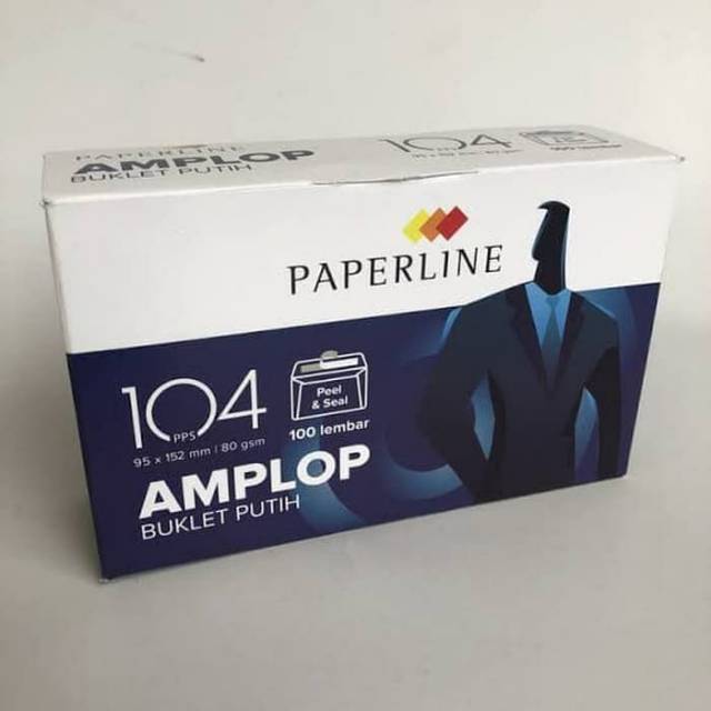 

Amplop paperline putih polos 104