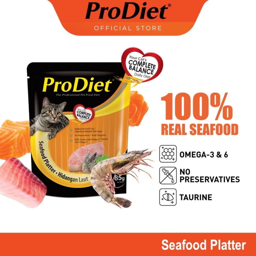 ProDiet Pouch 85gr ProDiet Kitten ProDiet Wet Food Prodiet Sachet