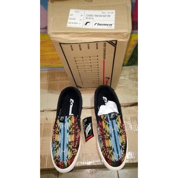 Sepatu Rhumell Brazil Classic Fantsea Slip On Ngabisin Stoke Produc Terbaru