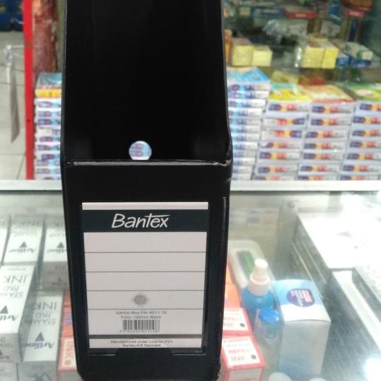 

➪ PROMO !!! Box file bantex jumbo folio 100 mm warna hitam ❇
