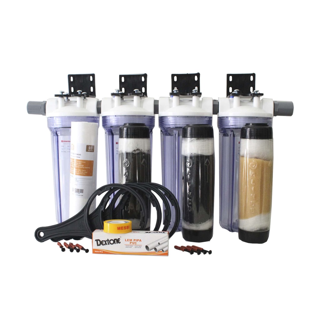 Filter Air Sumur Bor / Berkapur Premium SPIR - Kinnoyama, Indonesia