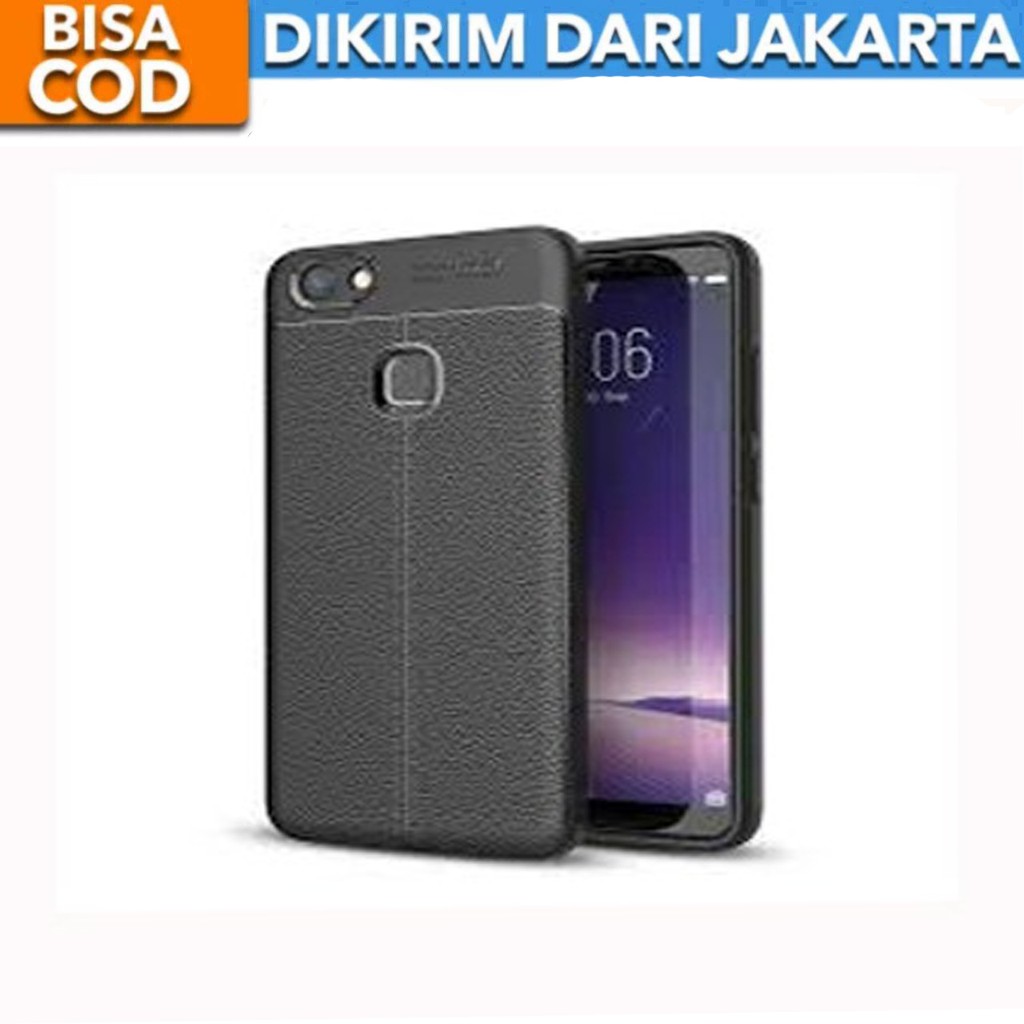 Case Auto Focus Vivo Y83 Leather Experience SoftCase Slim Ultimate / Casing Kulit