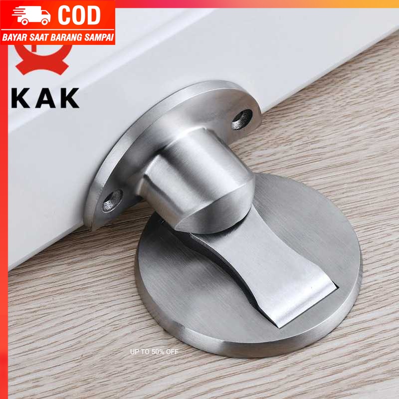 (100% BARANG ORI) KAK Penahan Pintu Anti-Collision Magnetic Door Stopper - KAK-883