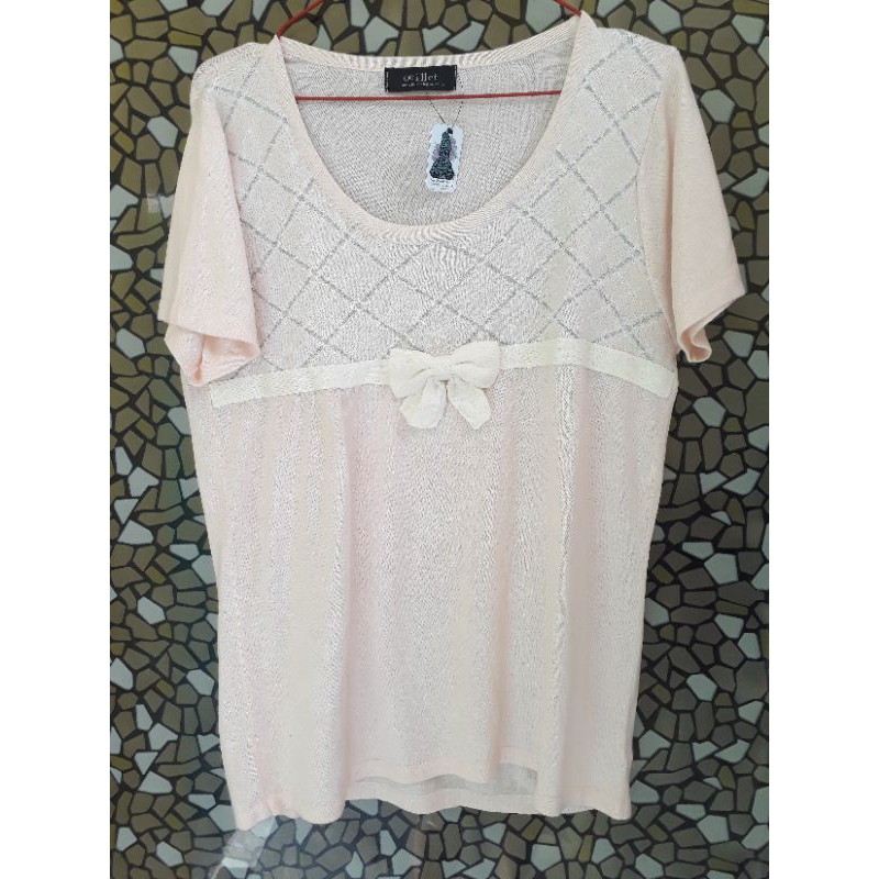 blouse oeillet preloved