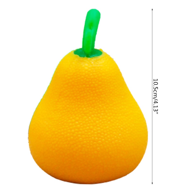Mary 4Inch Squeeze Mainan Simulasi Buah Properti Fotografi Interaktif Pereda Tekanan Mainan TPR Dekompresi Mainan Untuk Todd