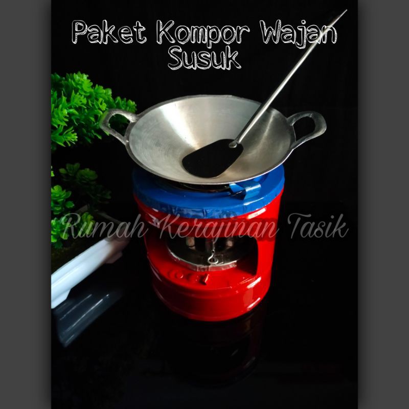 Mainan Masak Masakan Mini Set Kompor Wajan Susuk
