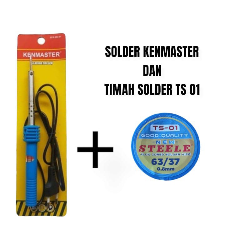 Kenmaster Solder Iron 40W , 60W Alat Solder MUXINDO  40 Watt, 60 watt