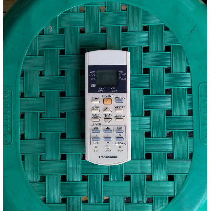 REMOTE AC PANASONIC SERI A75C3358 ORIGINAL