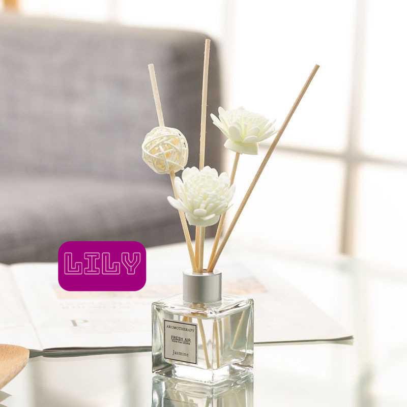 OS Pengharum Pewangi Ruangan Reed Diffuser Aromaterapi Stick Ruangan Aromaterapi Stik Hiasan Meja-COLOGNE