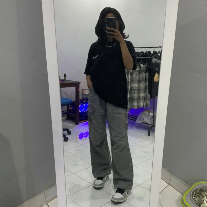 Celana Cargo Abu Muda PJ'S Surf #015