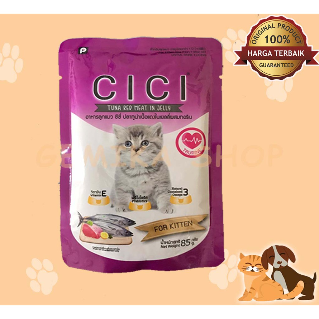 CICI KITTEN 85 GR | MAKANAN ANAK KUCING | CAT F00D