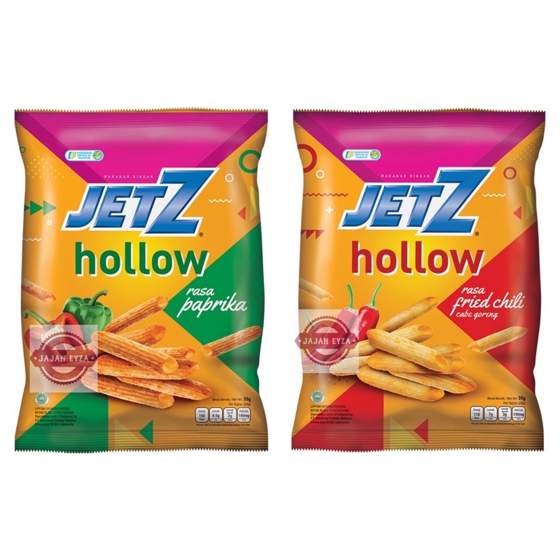 

Jetz hollow paprika / fries chili 35 gr