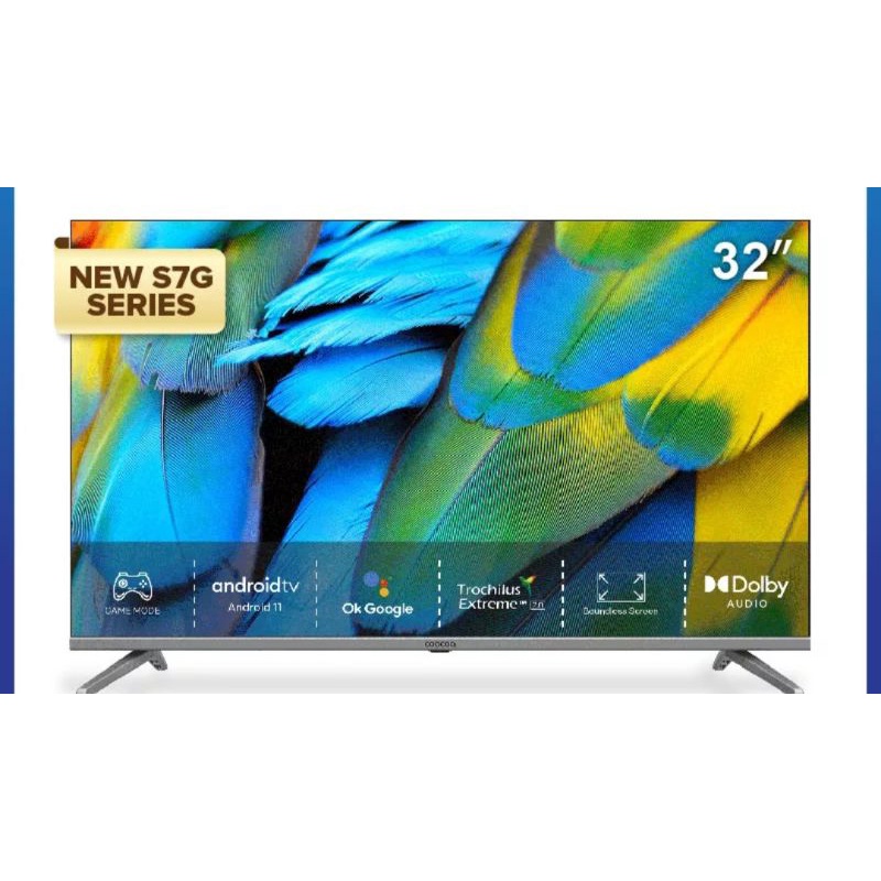 COOCAA  LED 32 inch Android Tv Smart Tv Digital TV  32S3G Atau cocaa  32S7G android 11