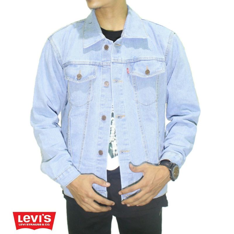 JAKET JEANS PANJANG PRIA Rocafella jens Bomber