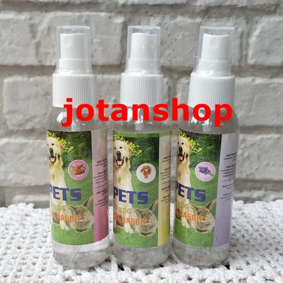 Pets Cologne Parfum minyak wangi fresh Hewan Kucing Anjing Kelinci 100ml