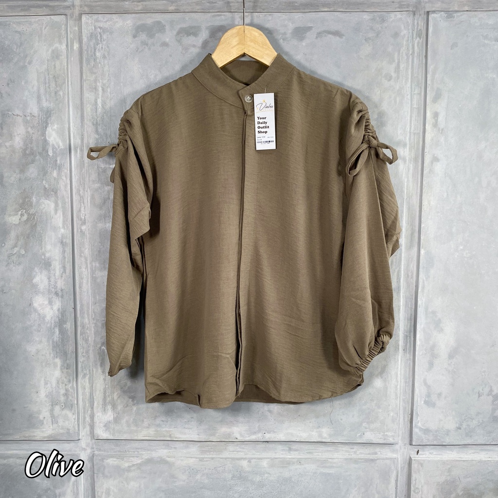 SANI TOP BLOUSE - KEMEJA SERUT CRINCLE AIRFLOW