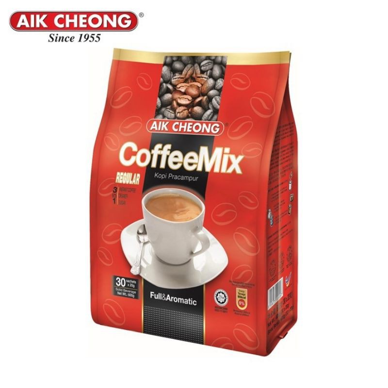 

[PROMO] Aik Cheong Cofee Mix 3 in 1 Regular Isi 1 Sachet Satuan