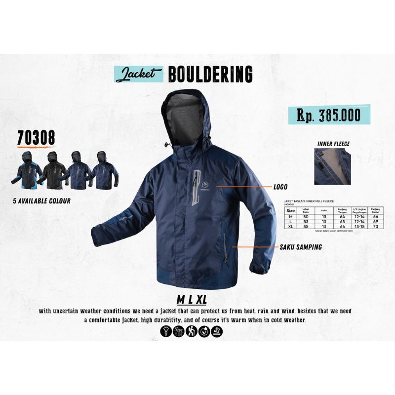 Jaket Forester 70308 Waterproof