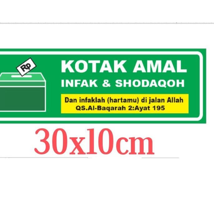 

「LEBIH BESAR & LEBIH BAIK」 STIKER KOTAK AMAL [Original]/〖5.5 Fasion sale〗/〖5.5 Flash Sale〗/Star 3.3/〖COD⭐〗