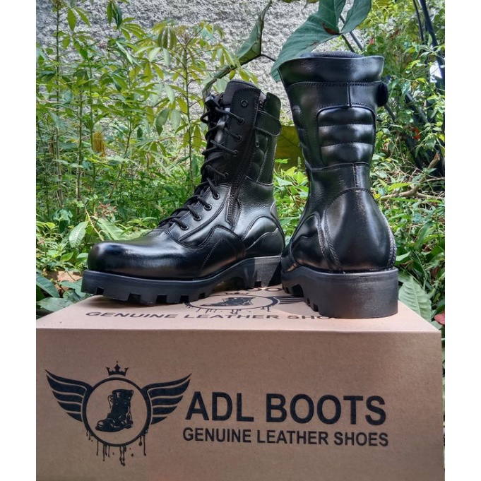 sepatu pdl tni polri security satpam lgr terbaru dan terlaris ADL boot