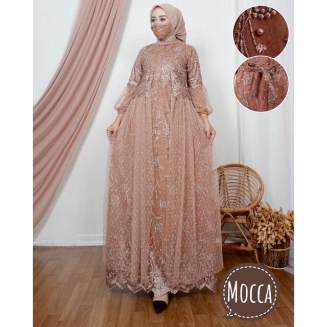 BJ - MAXI VANESSA / GAMIS VANESA / GAMIS PESTA / GAMIS BRUKAT